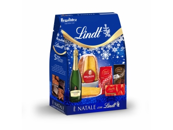 CONFEZIONE E' NATALE LINDT PANDORO